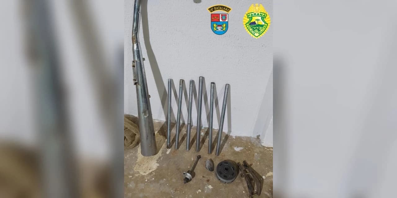 Individuo é contido por segurança após furtar objetos em Prudentópolis