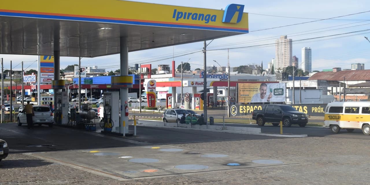 Pesquisa do Procon mostra variação de até 11% no preço dos combustíveis, em Guarapuava