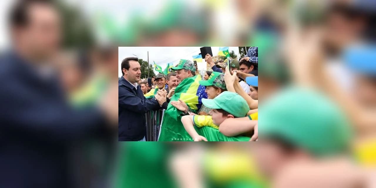 TV NOSSA GENTE: Ratinho Jr. acompanha presidente Bolsonaro durante visita em Prudentópolis