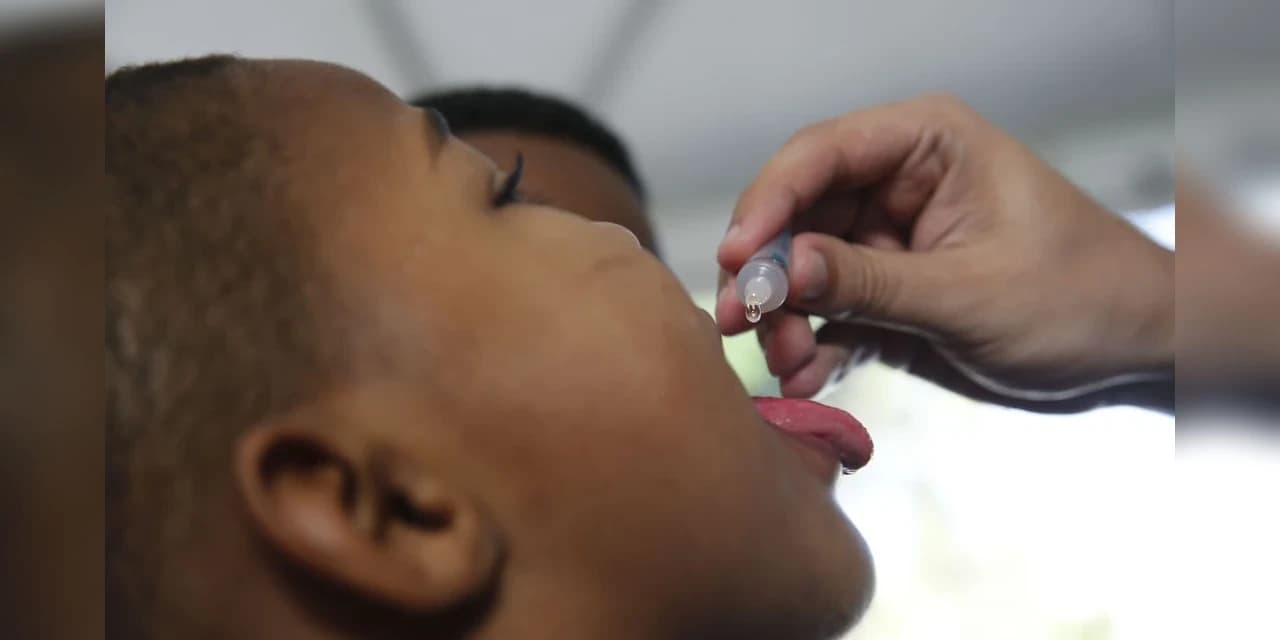 Campanha de vacinação contra a pólio termina amanhã (30)