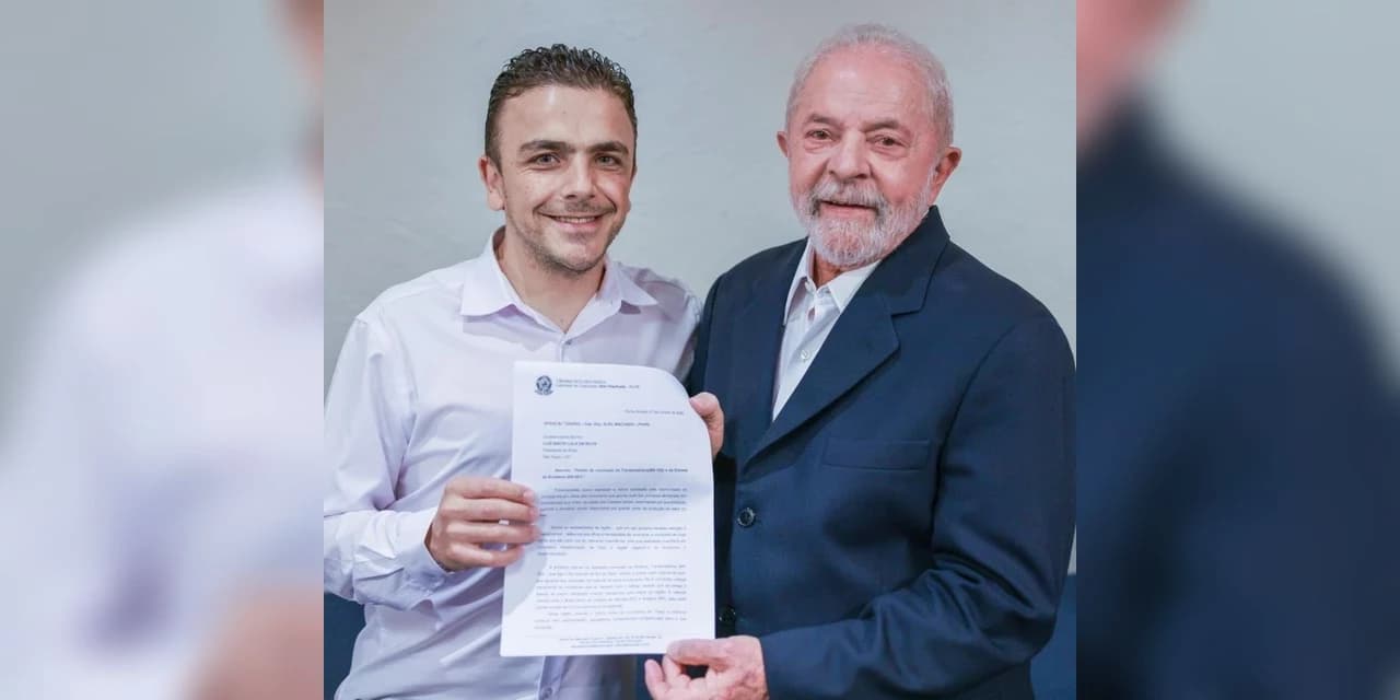 Aliel se encontra com Lula e entrega demandas dos Campos Gerais