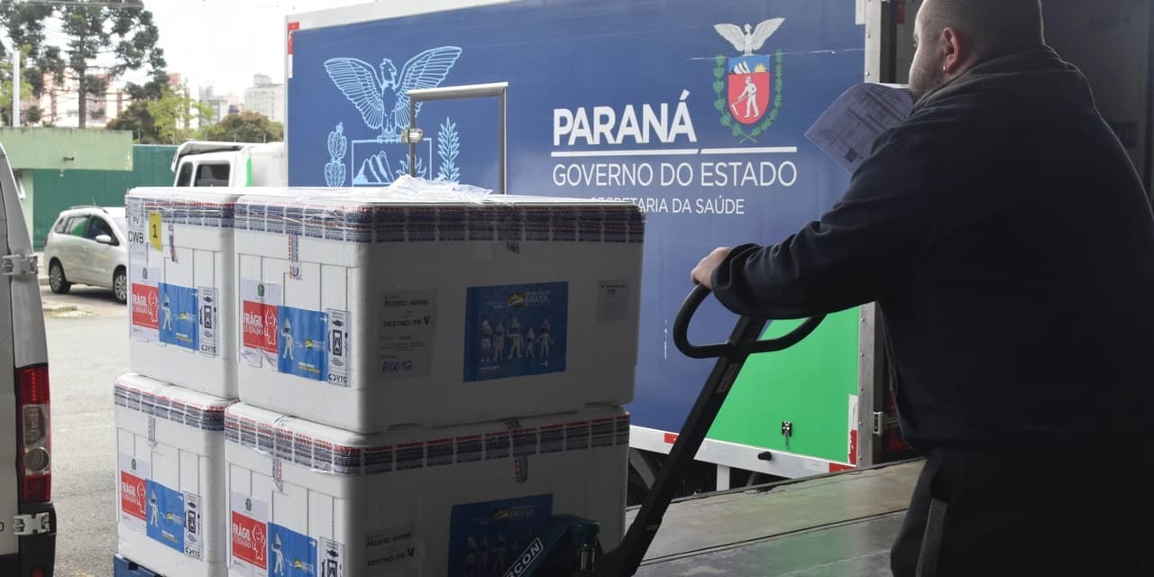 5ª Regional de Saúde de Guarapuava recebe mais 2.140 doses pediátricas contra a Covid-19