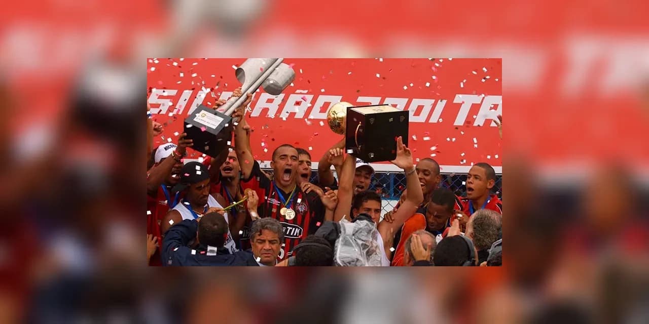 Memória: título de campeão brasileiro do Athletico completa 21 anos