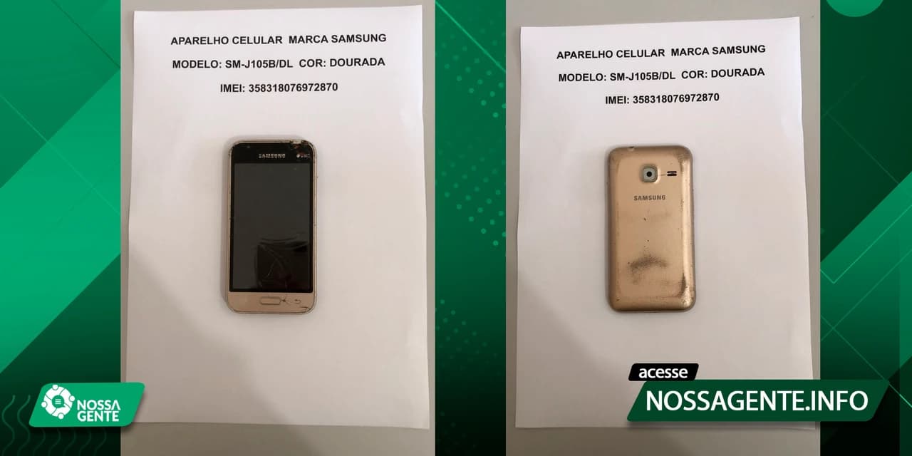 Polícia divulga imagens de objetos apreendidos em ocorrência de tráfico de drogas, em Prudentópolis