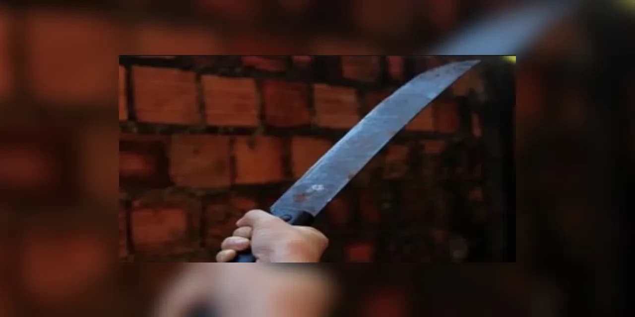 Homem armado com facão tenta agredir a esposa na Linha  Ronda em Prudentópolis