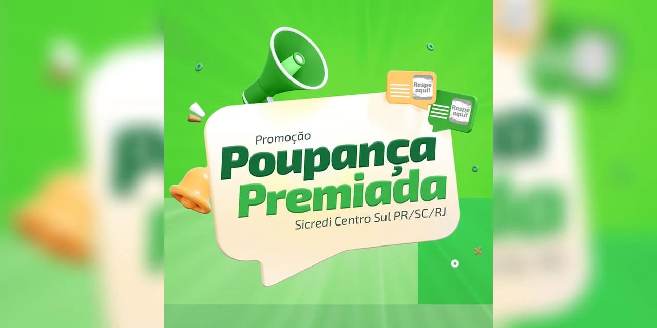 As raspinhas da Promoção Poupança Premiada da Sicredi Centro Sul PR/SC/RJ voltaram com milhares de prêmios.