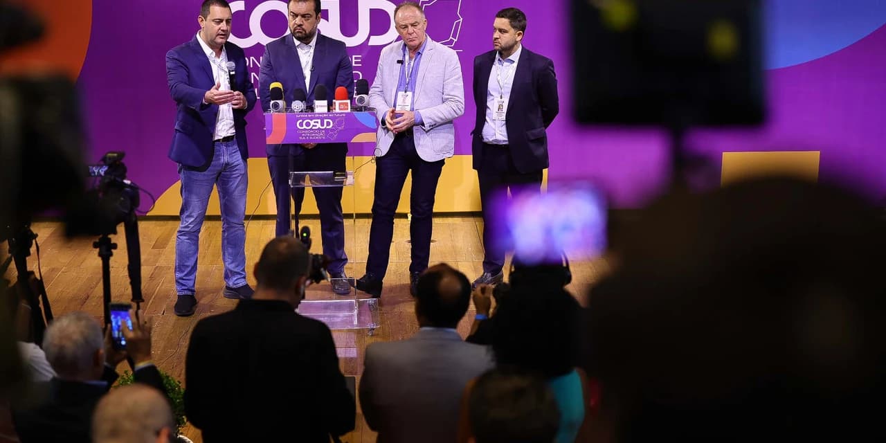 Ratinho Junior reforça importância da integração entre o Sul e Sudeste no 7º encontro do Cosud