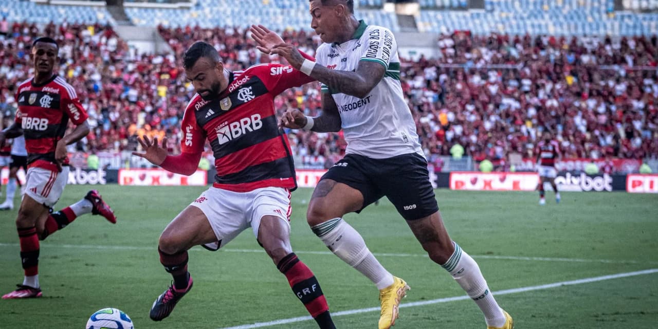 Coritiba perde para o Flamengo na estreia do Brasileirão