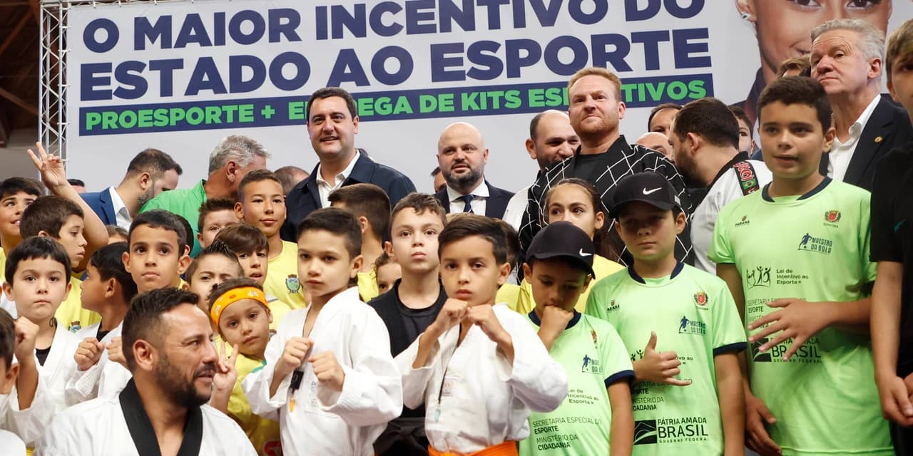 Com R$ 100 milhões de bolsas e apoio, Estado anuncia maior pacote da história do esporte