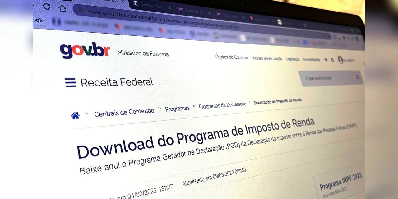 Prazo para entrega do Imposto de Renda 2023 termina dia 31
