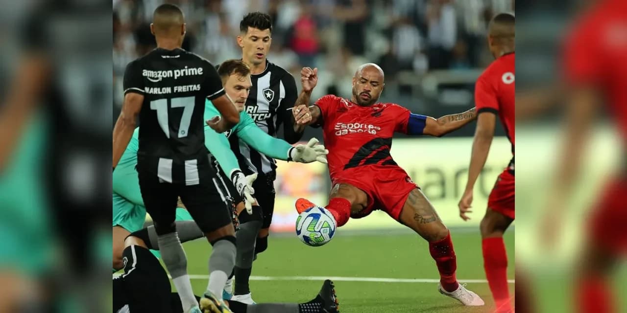 Athletico elimina Botafogo nos pênaltis e está nas quartas da Copa do Brasil
