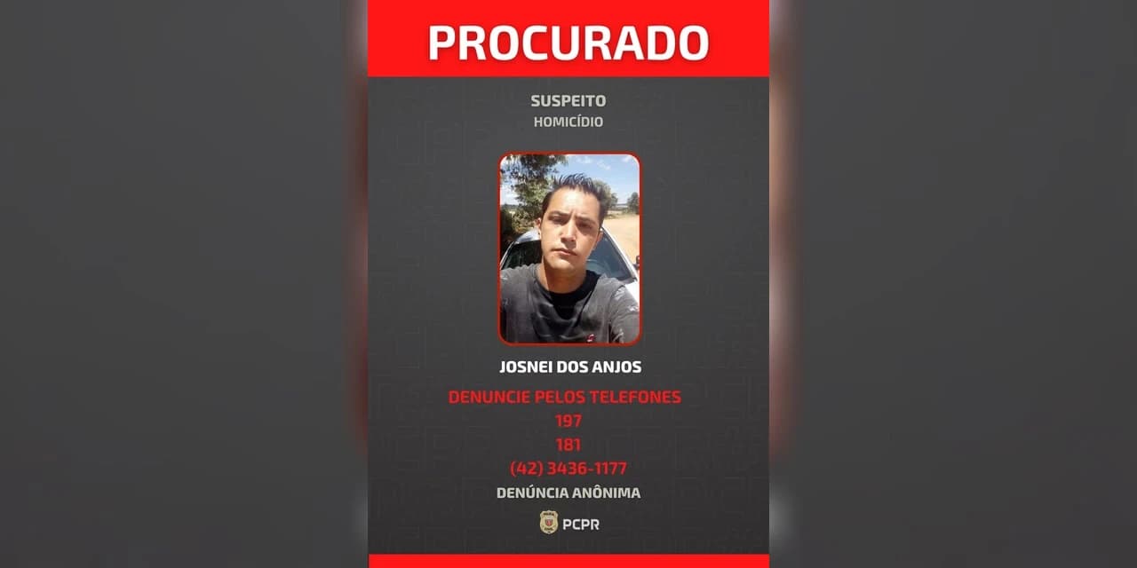 Polícia Civil de Imbituva divulga fotos de suspeitos de terem cometido  homicídio no centro da cidade