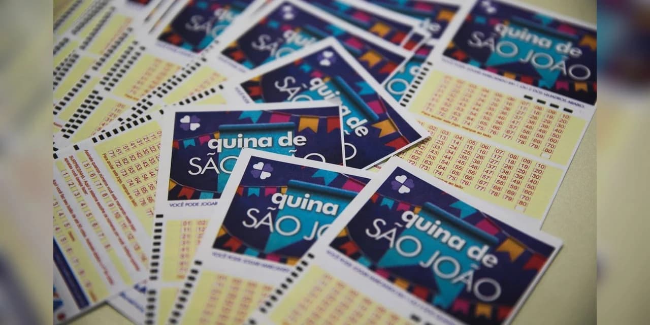 Quina de São João: oito apostas ganham e vão dividir R$ 216,7 milhões