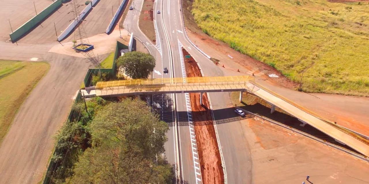 Nova passarela de Bandeirantes, na região Norte, deve ser concluída ainda em julho