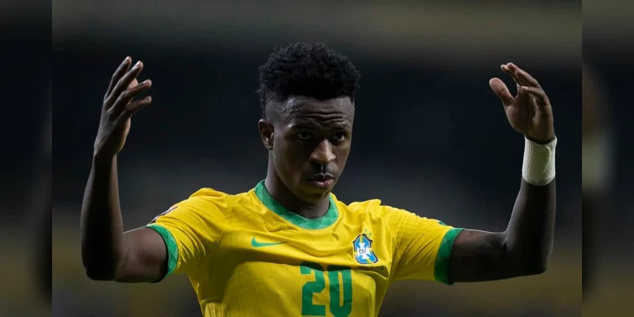 Vini Jr tem lesão constatada e desfalca seleção em estreia de Diniz
