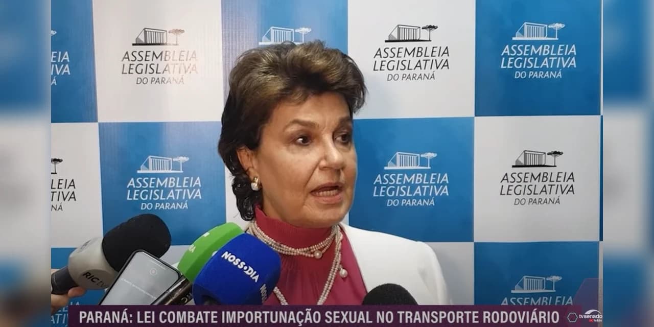 Lei de Cristina Silvestri contra a importunação sexual no transporte coletivo é destaque na TV Senado