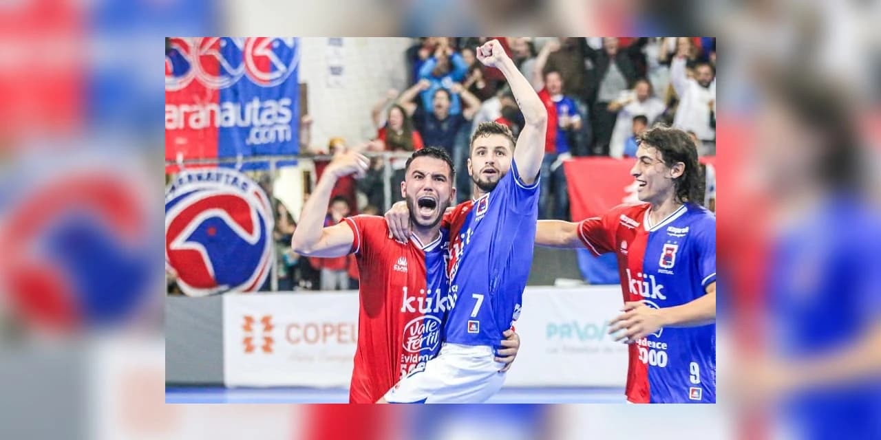 Paraná Clube vence e está nas quartas de final do Futsal Série bronze
