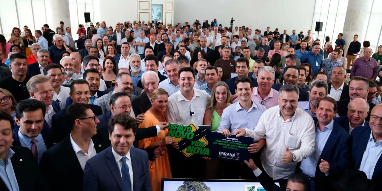 Governador anuncia R$ 132 milhões para nova fase do Asfalto Novo, Vida Nova