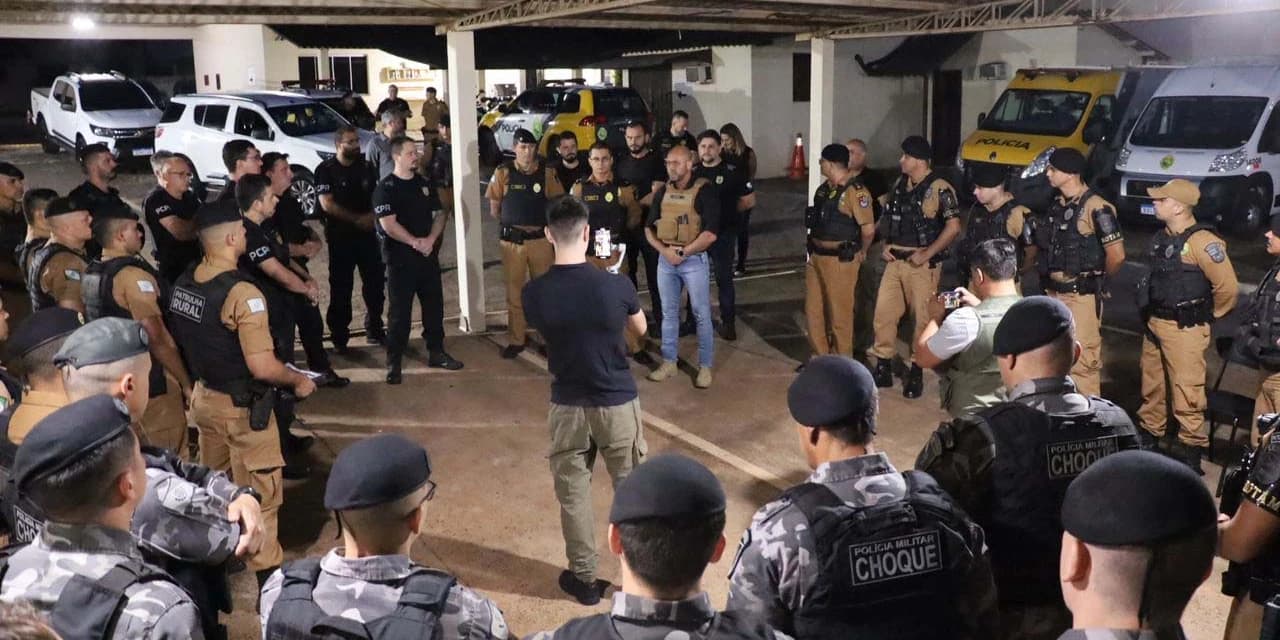 Operação integrada no Noroeste prende 17 pessoas e apreende drogas, armas e veículos