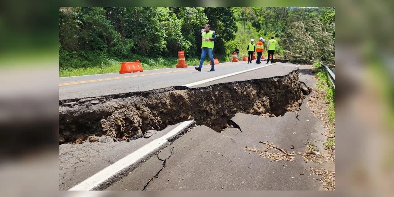 DER/PR trabalha na recuperação e reforça alerta de interdição da PR-170 em Pinhão