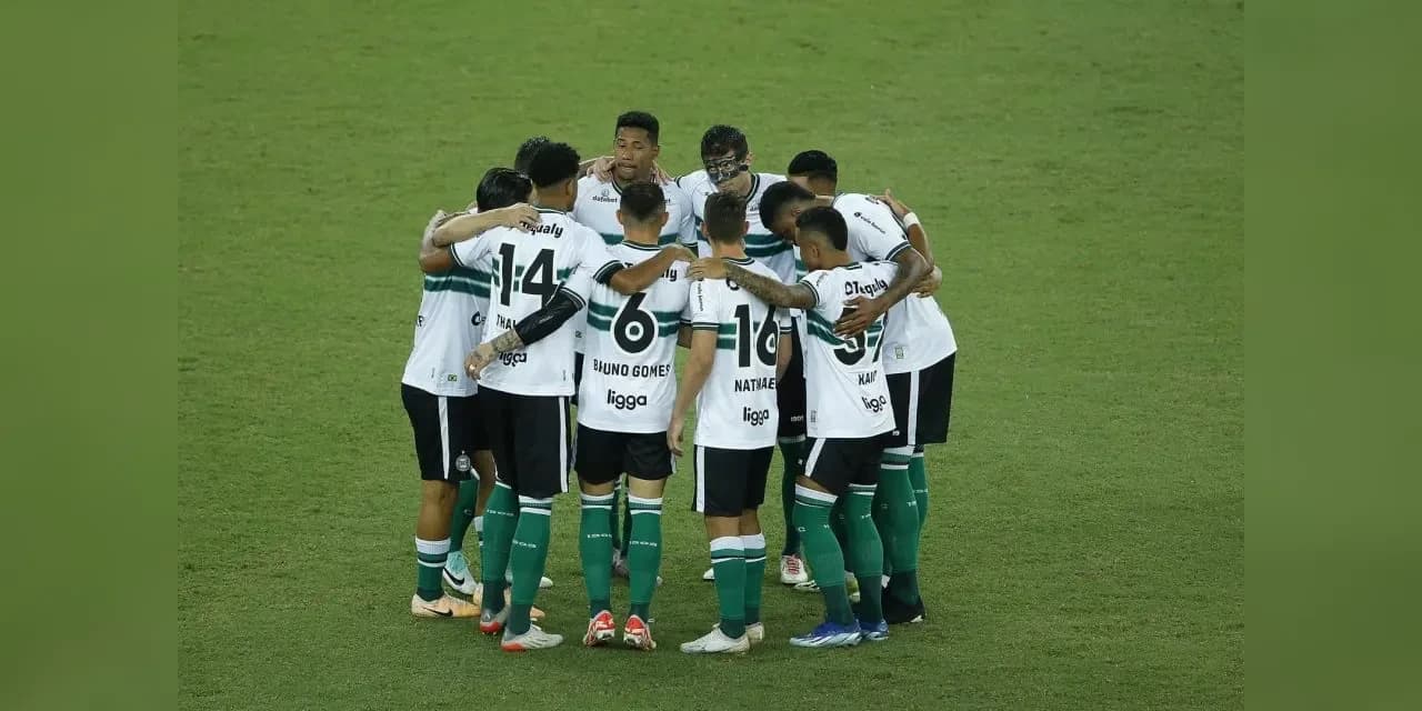 Coritiba é rebaixado para a Série B