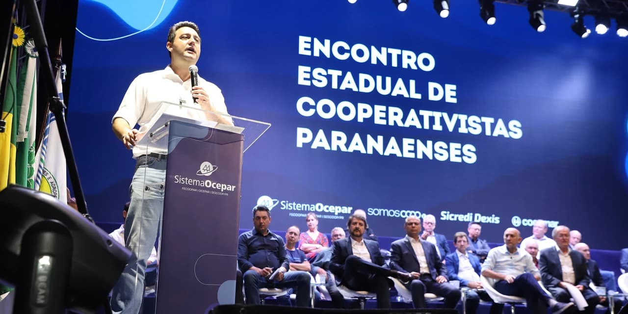 Governador destaca faturamento de R$ 202 bilhões das cooperativas do Paraná em 2023