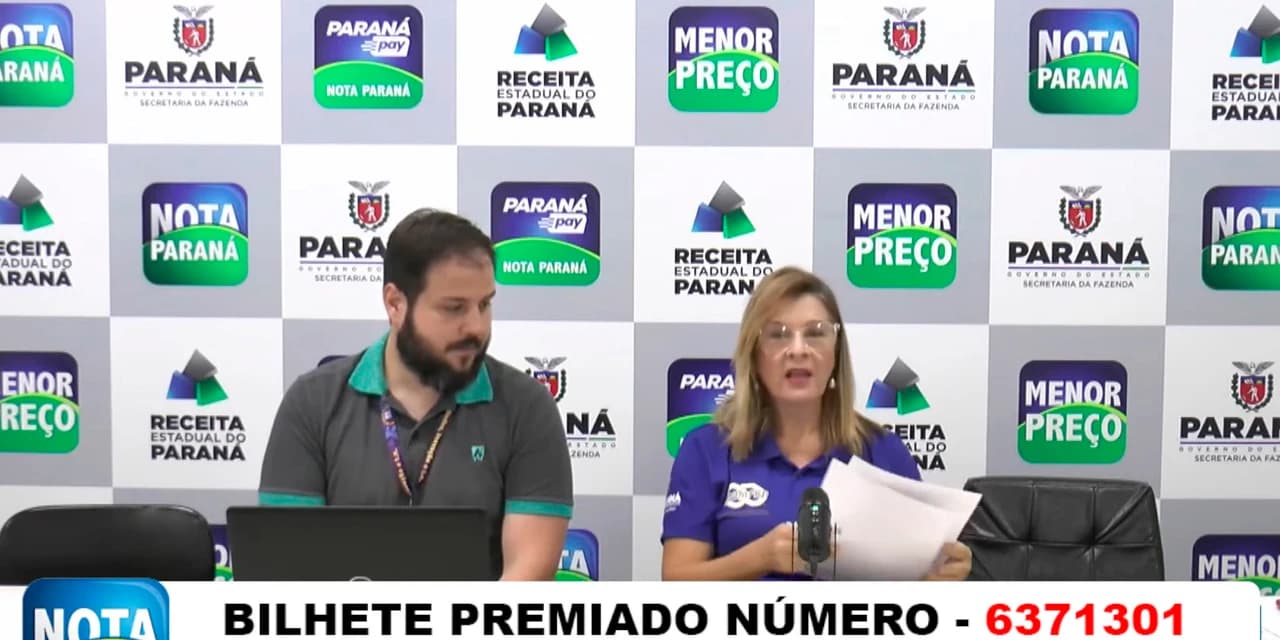 Natal antecipado: morador de Londrina é contemplado com R$ 1 milhão do Nota Paraná