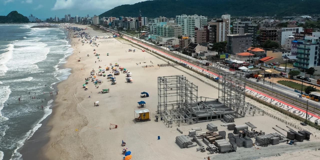 Shows nacionais do Verão Maior Paraná terão tecnologia de ponta nos palcos