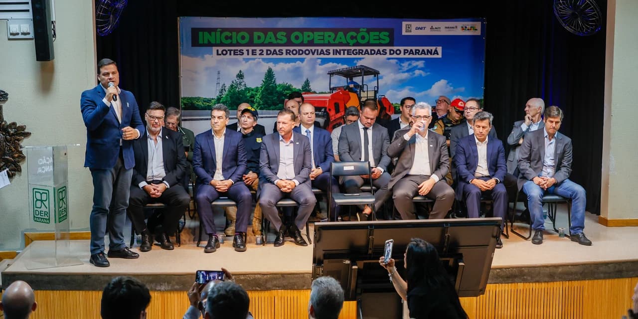 Modelo mais moderno: concessionárias assumem rodovias do Paraná nesta quarta