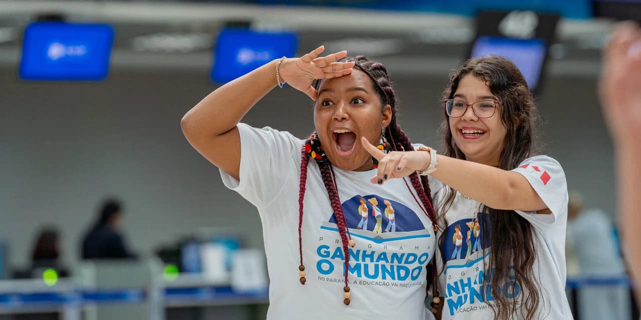 Estado abre inscrições para maior edição do Ganhando o Mundo, com 1,2 mil alunos