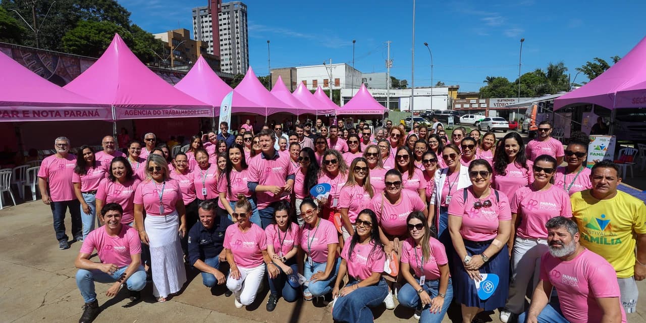 Paraná Rosa em Ação do Dia Internacional da Mulher será em Londrina