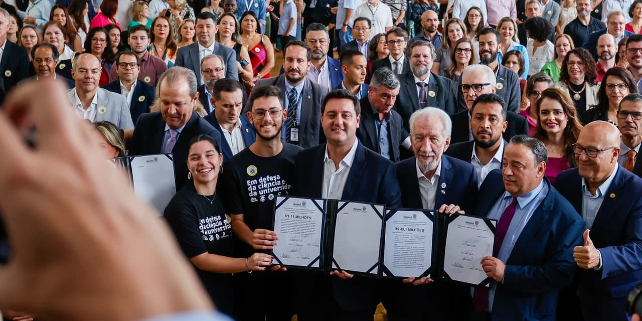 Governo libera R$ 212 milhões para obras em universidades estaduais e bolsas de estudo