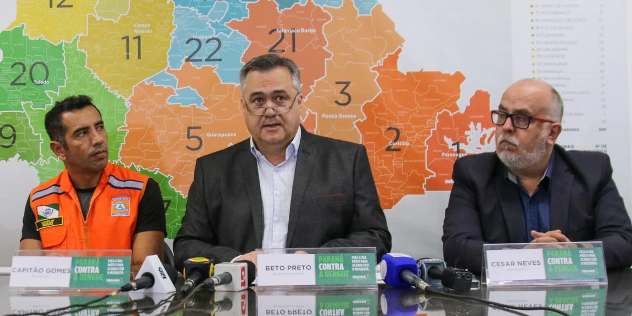 Paraná decreta situação de emergência em saúde pública para dengue