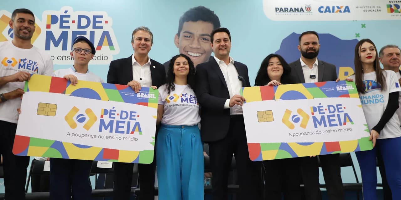 Com 89 mil estudantes do ensino médio elegíveis, Paraná adere ao programa Pé-de-Meia