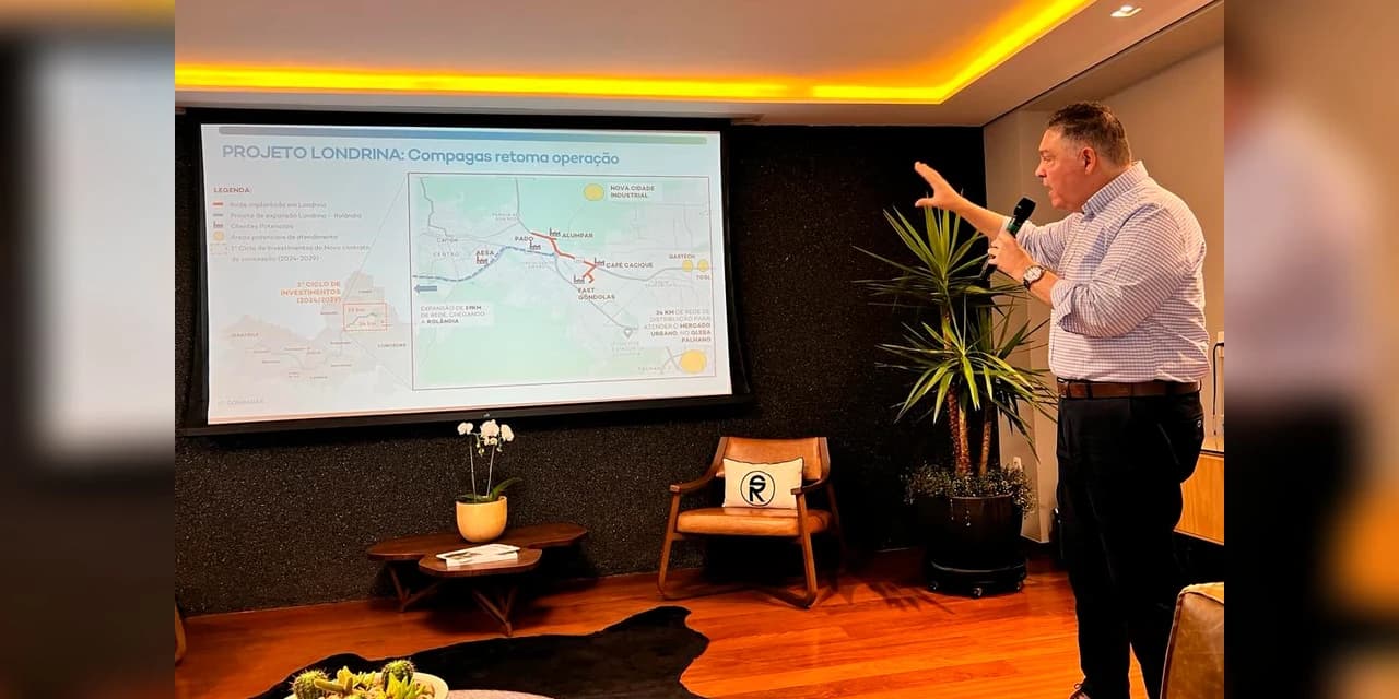 Compagas apresenta plano de expansão para o Norte do Paraná durante a ExpoLondrina