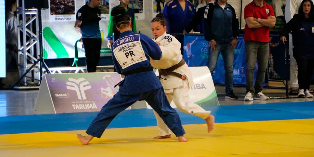 Paraná leva 67 medalhas no Campeonato Brasileiro de Judô, disputado no Complexo Tarumã