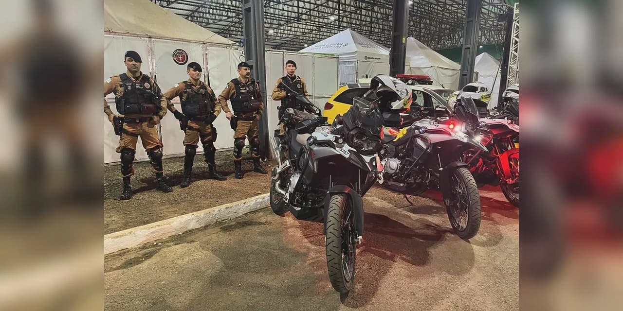 8ª CIPM realizou um papel crucial no policiamento na 19ª Festa das Associações em Ivaí