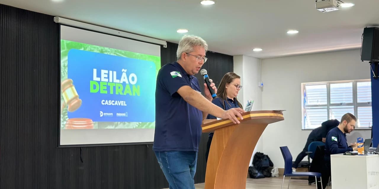 Com leilão de 5.241 veículos neste ano, Detran-PR reduziu em 40% o volume nos pátios