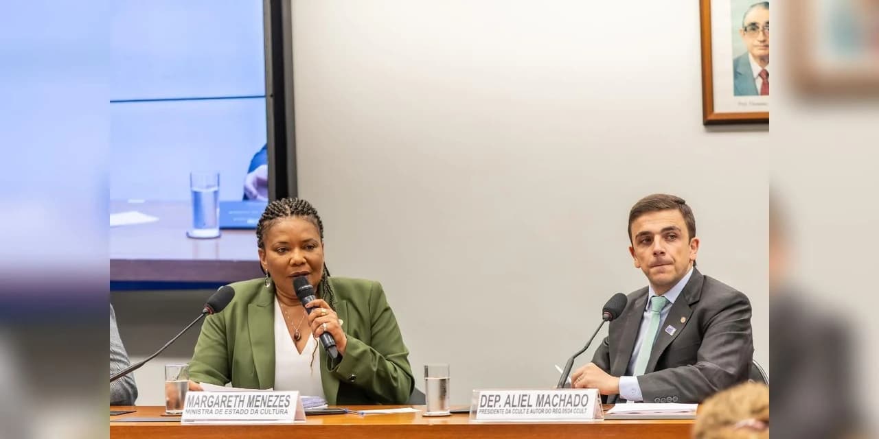 Aliel preside reunião com ministra da Cultura, que virá a Ponta Grossa 