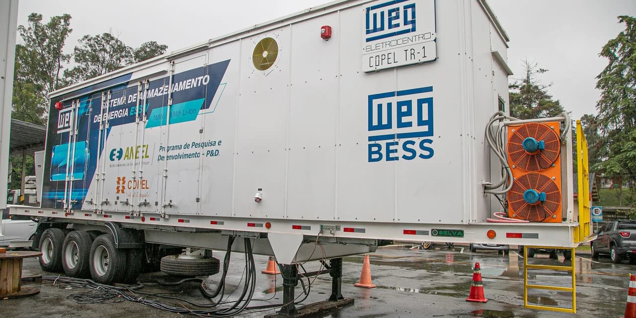 Com teste positivo de baterias gigantes, Copel reforça sistema contra interrupções de energia
