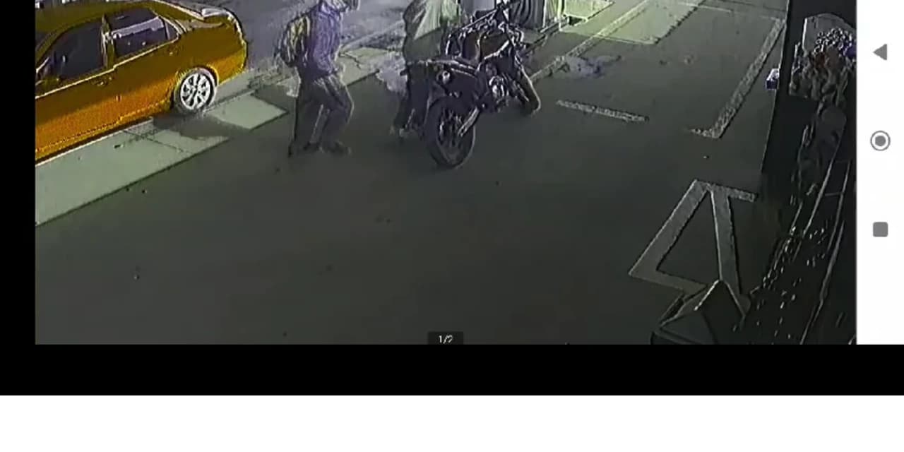 Câmeras de segurança  registram roubo em  posto de combustível de Guamiranga.VÍDEO!