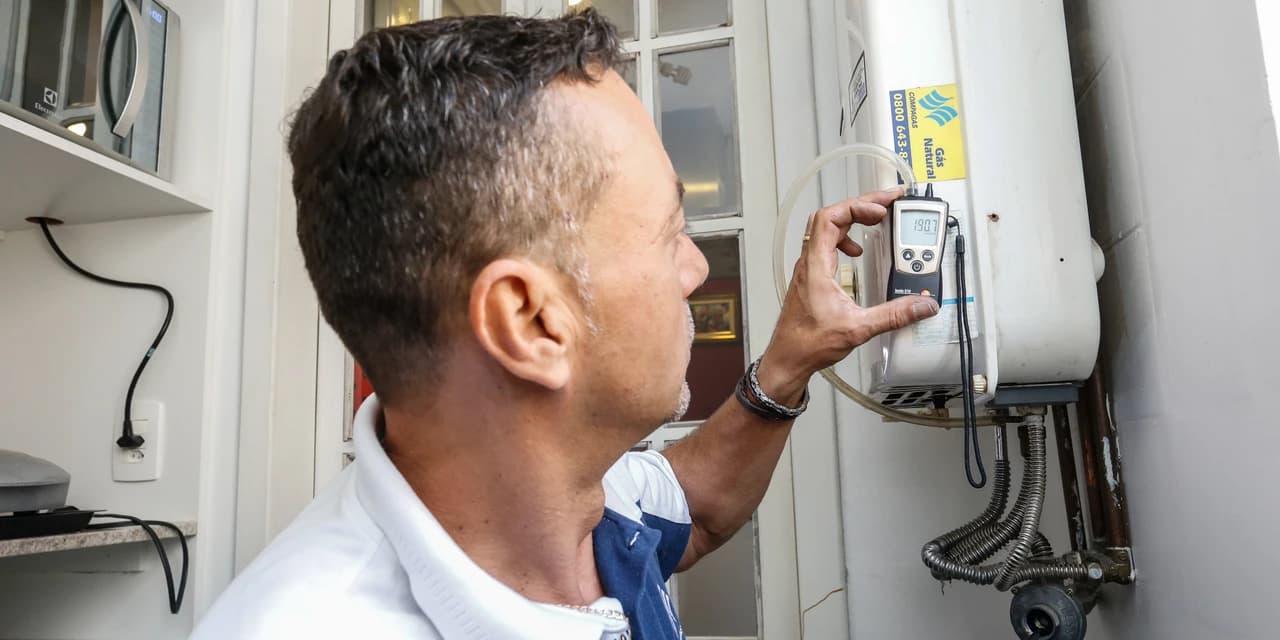 Com queda das temperaturas, Compagas orienta sobre cuidados com aparelhos a gás