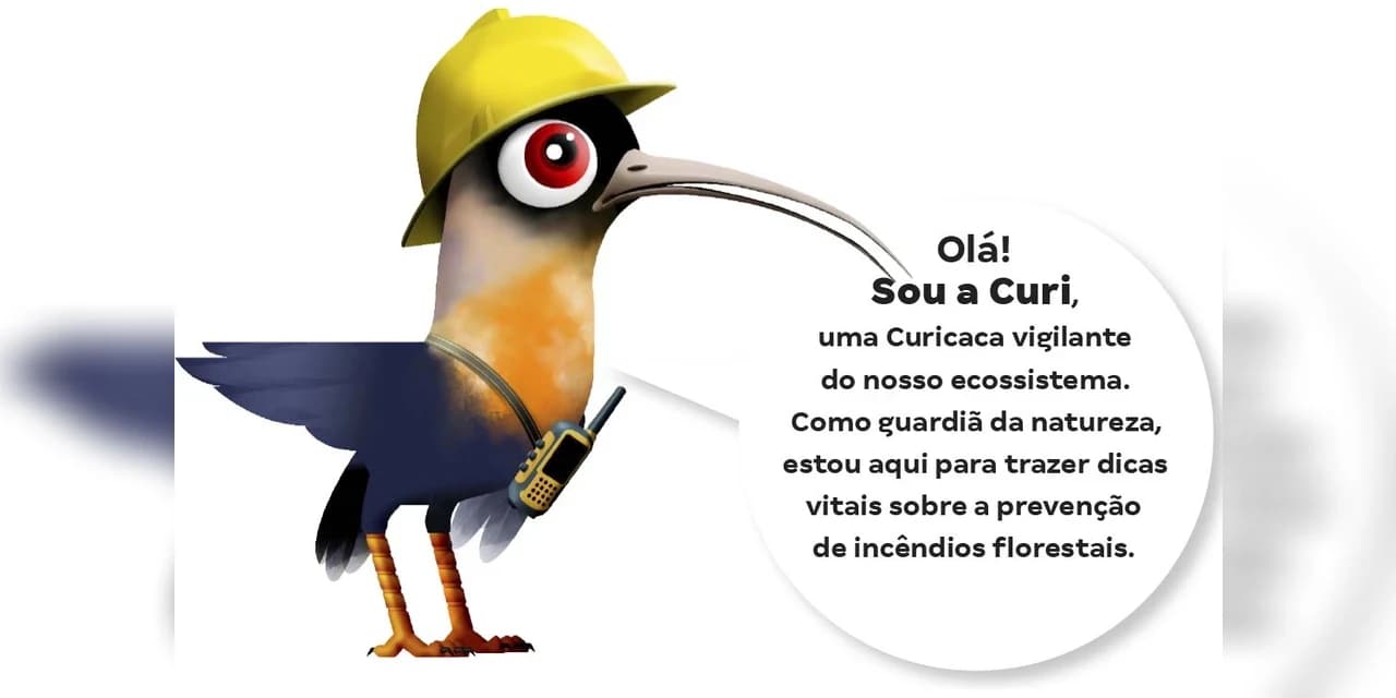 Com novo mascote, Paraná inicia campanha de prevenção de incêndios florestais