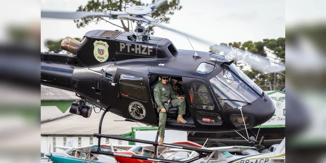 PCPR comemora oito anos do Grupamento de Operações Aéreas com 3.172 missões