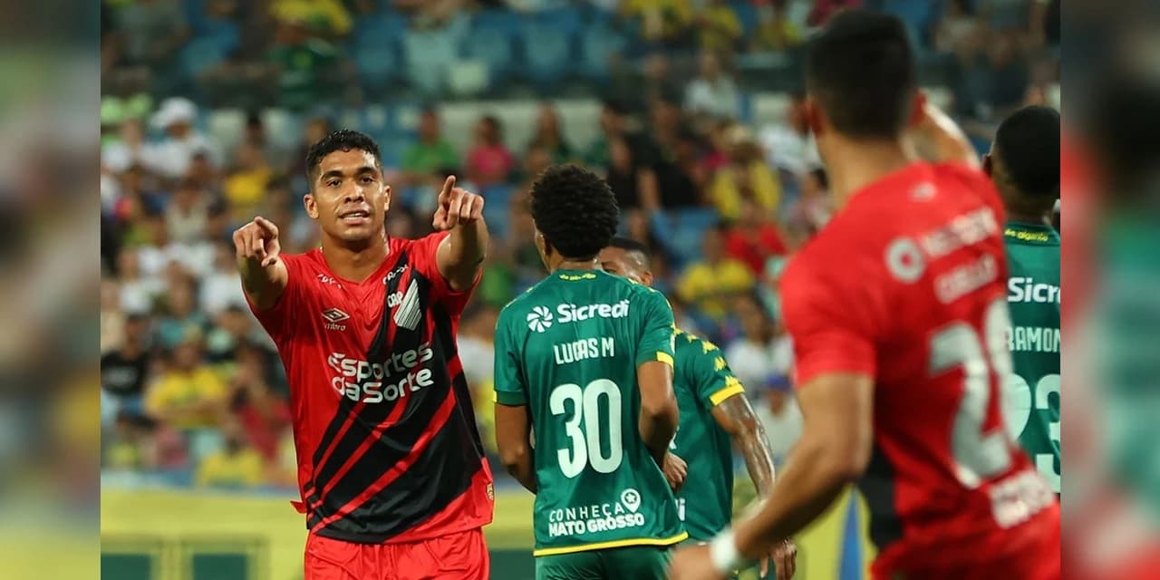 Athletico vence o Cuiabá fora de casa pelo Brasileirão