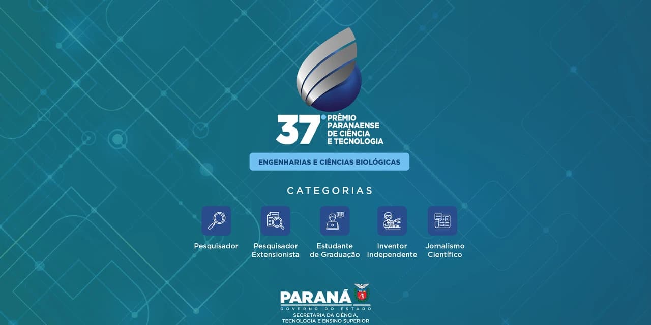 Governo divulga inscrições homologadas para 37º Prêmio de Ciência e Tecnologia