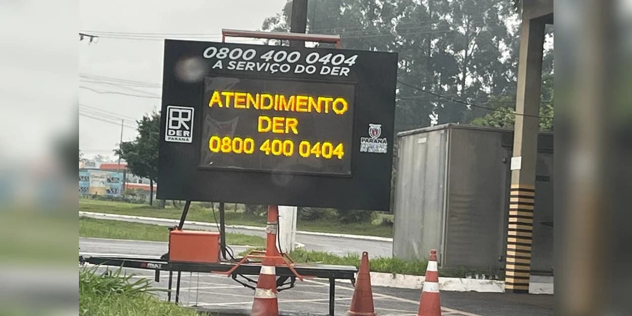 DER/PR tem novos canais para atualizar condições de tráfego no antigo Anel de Integração