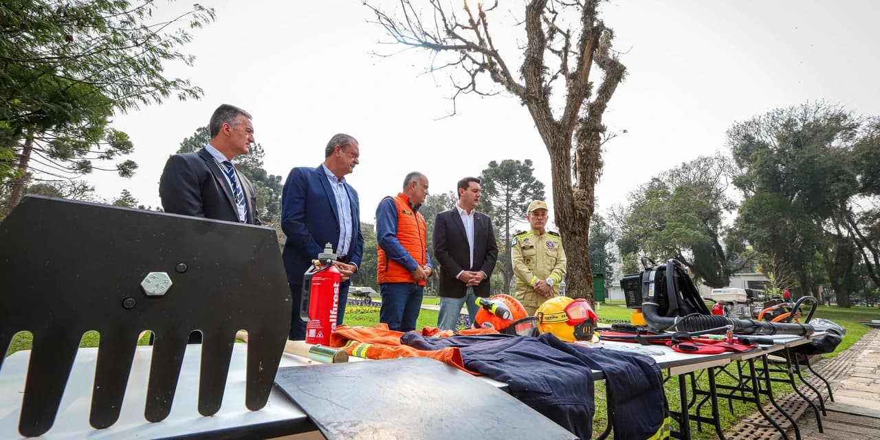 Força-tarefa: Estado anuncia 500 brigadistas e R$ 24 milhões para combater incêndios