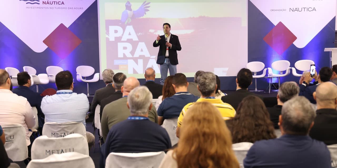 Governador apresenta projeto do Canal do Varadouro no maior evento náutico da América Latina