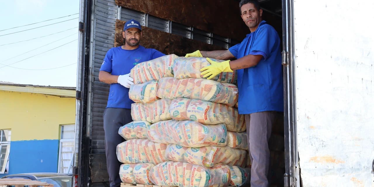Ceasa Paraná recebe doação da Conab para fortalecer o Banco de Alimentos Comida Boa